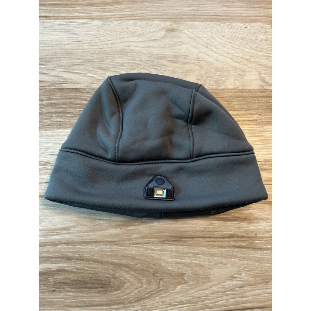 Kids LL Bean Pathfinder II LED Lighted Beanie Hat Battery Operated EXC Hike Bike